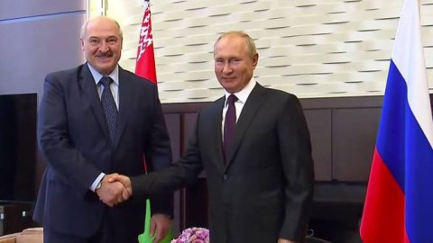 Putin bu il 6-cı dəfə Lukaşenko ilə görüşəcək
