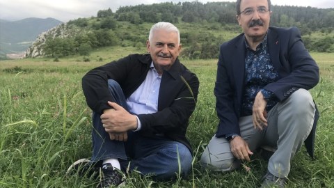 Binəli Yıldırım Şuşada - FOTO