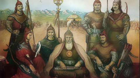 Türk mifik-bədii təfəkküründə başçı - hökmdar kultu