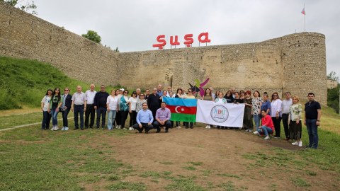 ADU-nun kollektivi Şuşaya səfər edib - FOTO