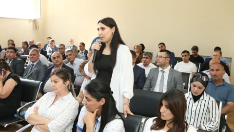 Elxan Allahverdiyev Biləcəri sakinləri ilə görüşüb