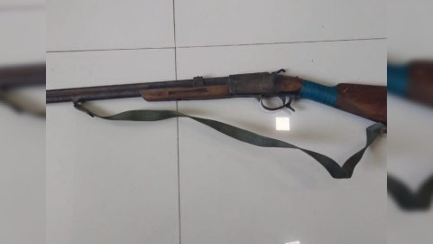 Bərdə sakinindən ov tüfəngi götürüldü