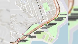 Bakıda tıxaca görə avtobuslar gecikir