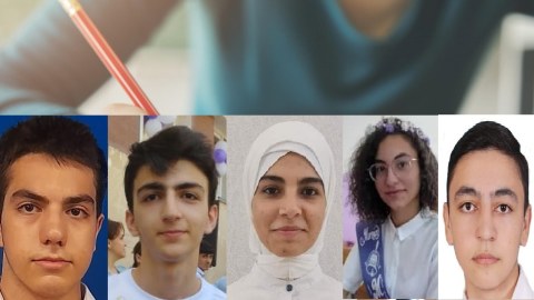 Qəbulda yüksək bal toplayan abituriyentlər - FOTOLAR