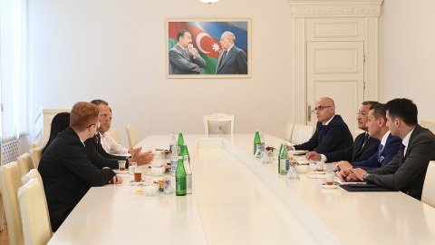 “Mine Mark” fondunun nümayəndələri Dövlət Komitəsində
