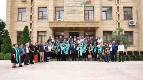 Şəhid ailələri Talış və Suqovuşana yola salındı - FOTO