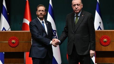 İsrail prezidenti Ərdoğana təşəkkür etdi