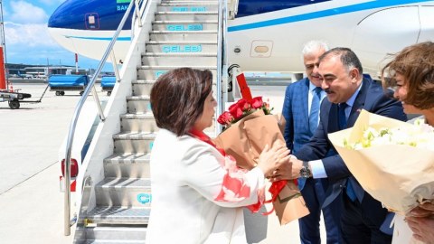 Sahibə Qafarova Türkiyədə səfərdədir