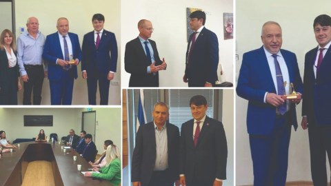 Fuad Muradov İsrail Knessetində görüşlər keçirdi