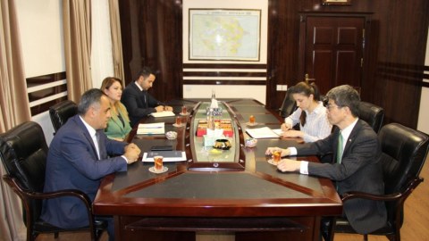 Yaponiya səfiri Goranboyda olub