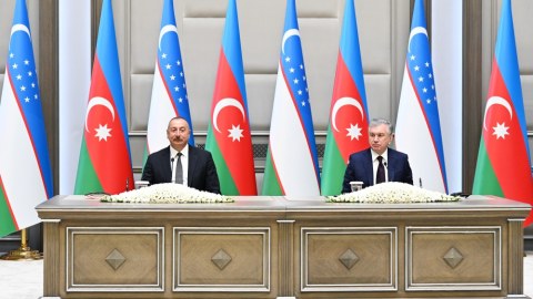 Azərbaycan-Özbəkistan sənədləri İMZALANDI