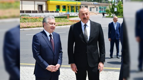 İlham Əliyev Özbəkistandakı islahatları yüksək qiymətləndirdi