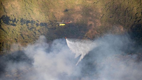 Türkiyədə meşə yanğınlarına 20 helikopter, 14 təyyarə cəlb edildi