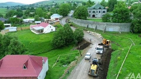 Daşkəsən–Xoşbulaq–Astaf avtomobil yolu yenidən qurulur - VİDEO