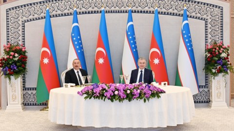 İlham Əliyevin şərəfinə qəbul təşkil edilib - YENİLƏNİB 