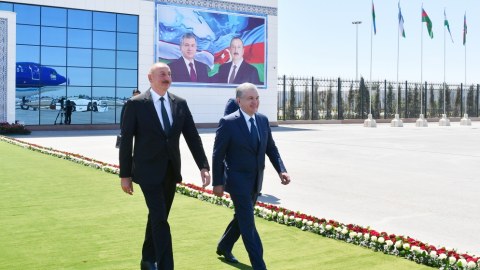 Prezidentin Özbəkistana səfəri başa çatdı
