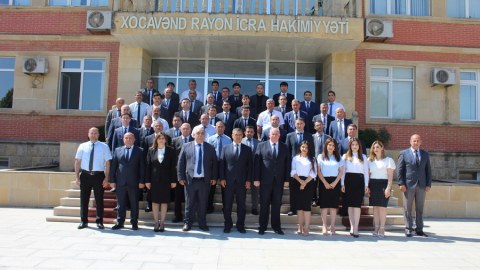 Xocavənddə dövlət qulluqçuların peşə bayramı qeyd olunub