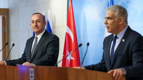 İsrailin XİN başçısı Türkiyədə - Çavuşoğlu ilə görüşdü