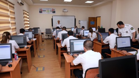 Gömrük Akademiyasında təlimlərin yekun qiymətləndirilməsi