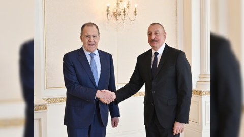 İlham Əliyev Lavrovu qəbul edib - YENİLƏNİB