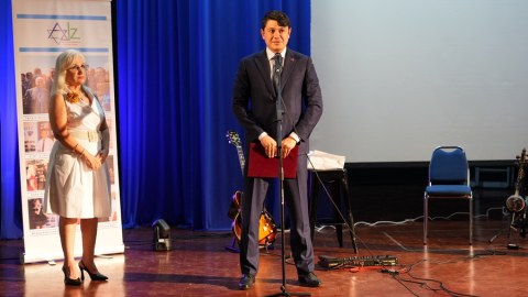 Fuad Muradov “Azİz”i yubileyi münasibətilə təbrik edib