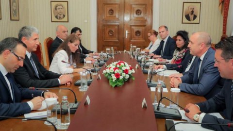 Vilayət Eyvazov bolqarıstan prezidentilə görüşüb