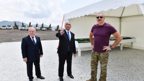 Prezidentin Göygöl, Kəlbəcər və Laçın səfərindən FOTOLAR
