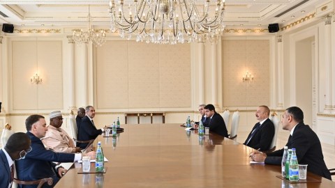 Prezident İƏT-in Baş katibini qəbul edib - YENİLƏNİB