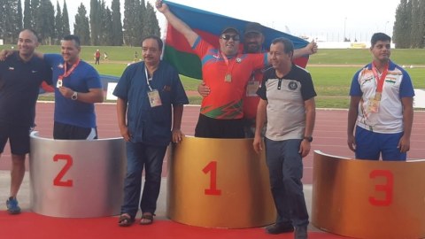 İki para-atletimiz qızıl medal qazandı - FOTO