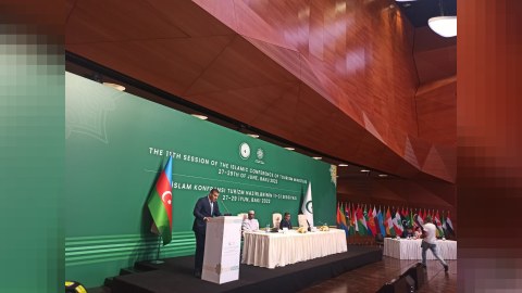 İƏT nazirləri Bakıda - Prezident müraciət ünvanladı