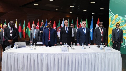 İslam ölkələrinin nazirləri Bakıda bir araya gəldi - FOTO