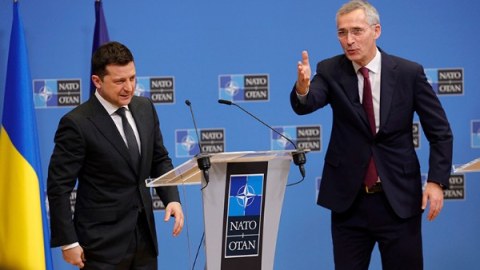 Zelenski Stoltenberqlə danışıqlar apardı
