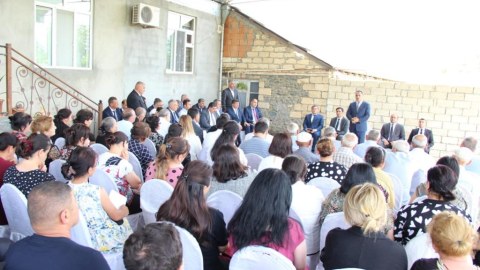 Goranboyun Rəhimli kəndində səyyar qəbul keçirilib