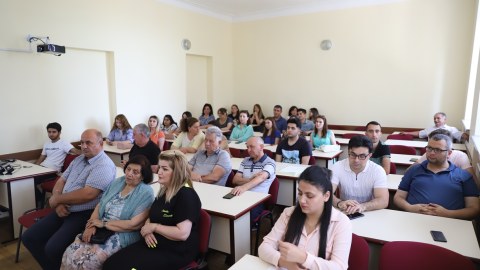 Gəncə Dövlət Universitetində maarifləndirici tədbir keçirilib