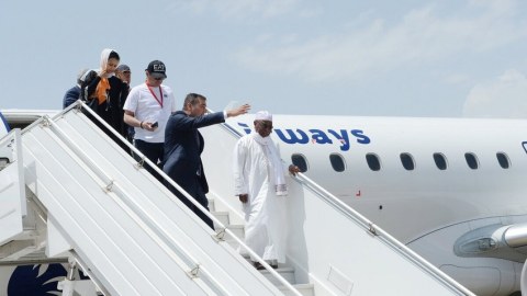 İƏT baş katibinin Qarabağa səfəri başlayıb - FOTO