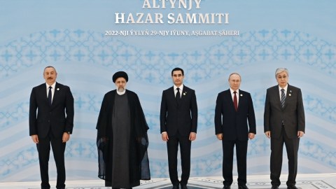 İlham Əliyev Aşqabadda Zirvə Toplantısında - YENİLƏNİB