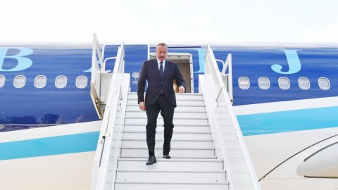 Prezidentin Türkmənistana səfəri başa çatdı