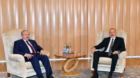 İlham Əliyev Şentopu qəbul edib - YENİLƏNİB