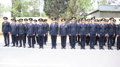 Goranboyda Polis Günü - FOTO