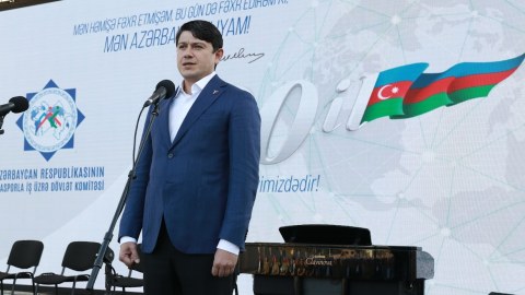 Dövlət Komitəsi 20 illiyini hərbçilərlə birlikdə qeyd etdi - FOTOLAR