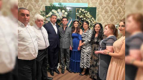 Həbib Misirov Şəhid övladının nişan mərasimində - FOTO