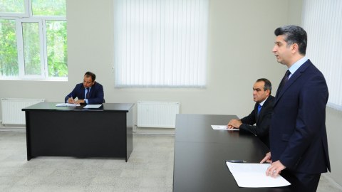 Naftalanda növbəti səyyar qəbul keçirilib