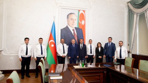 Kamran Əliyev yeni hakimləri qəbul etdi