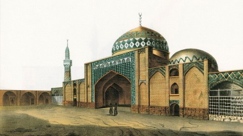 İrəvandakı Göy məscidlə bağlı araşdırma aparıldı