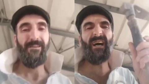 Metroda cinsi azlıqları hədələyən şəxs yeni VİDEO paylaşdı