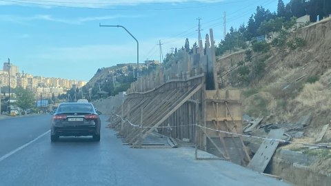 Bakıda yolun satılması iddialarına RƏSMİ CAVAB