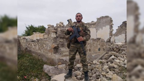 Düşmənə qarşı mərdliklə vuruşaraq Şuşada şəhadətə ucaldı...