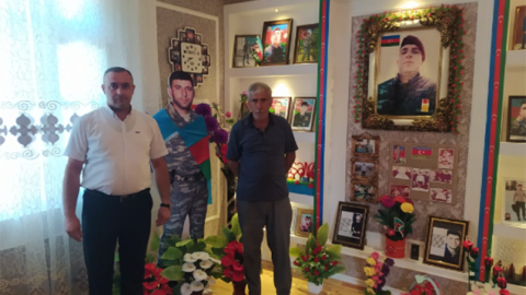 Füzulidə şəhid ailələri ziyarət olundu