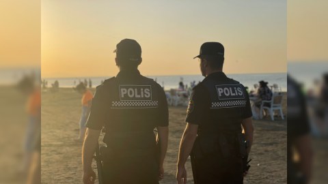 Polis gücləndirilmiş iş rejimində xidmət aparır - FOTOLAR