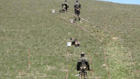 Türkiyə-Ermənistan sərhədini İsrail şirkəti minadan təmizləyir